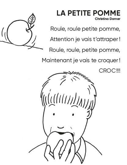 Comptine: La petite pomme