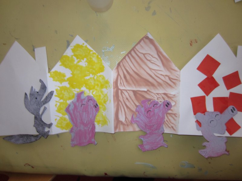 Peinture, coloriage, collage