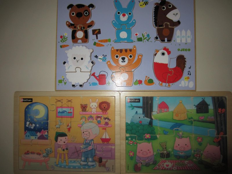 Travail autour des puzzles.