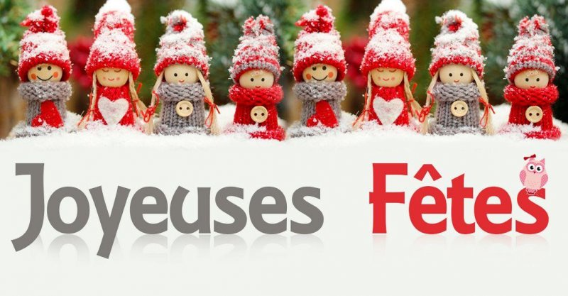 Joyeuses f&ecirc;tes!