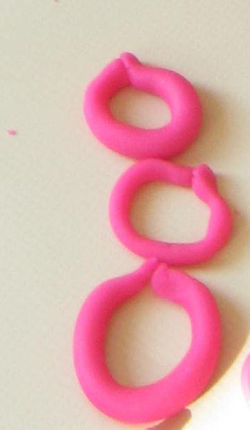 Cercle en p&acirc;te &agrave; modeler